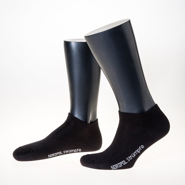 Herren-Sneaker-Socken Baumwolle, Made in Germany Kurzsocken Füßlinge