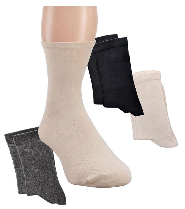 Wellness-Socken, extrafein, ohne Gummi, extra-breit