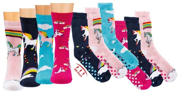 Rutschfeste Socken mit  Baumwolle für Kinder, ABS Socken Monster