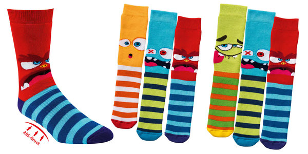 Rutschfeste Socken mit  Baumwolle für Kinder, ABS Socken Jeans