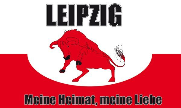 Fahne Flagge Leipzig Meine Heimat Hissflagge Fanflagge 90x150