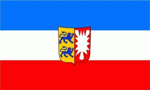 Fahne Flagge Schleswig-Holstein Bundesland 90x150 Hissflagge